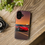 Red C4 ZR-1 King of the Hill Art Tough Phone Case