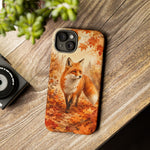 Autumn Fox Woodland Art Tough Phone Case