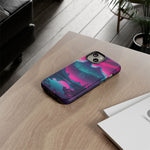 2 Rounds Canada Retina Artwork Vaporwave Phone Case – Landscape Aesthetic