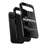 AE86 Phone Case, White 85 JDM Drift Icon Stripe Studio Cover