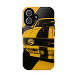 Z28 Yellow Camaro Retro Poster Tough Phone Case