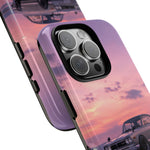 Silver Hakosuka Skyline Mirror Lake Tough Phone Case
