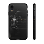Black F150 Raptor Truck Studio Front Tough Phone Case