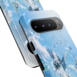 Copy of Silver Butterflies Tough Case | Blue Sky Water Droplets Phone Cover
