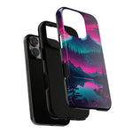 2 Rounds Canada Retina Artwork Vaporwave Phone Case – Landscape Aesthetic