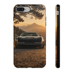 C4 ZR1 Corvette Phone Case, Black Misty Mountain Pass Cover