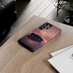 C8 Corvette Silhouette Pastel Horizon Case