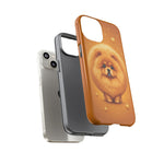 Chow Chow Kawaii Lion Mane Pet Dog Art Tough Phone Case