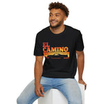 El Camino Retro Sunset Car T-Shirt Classic Utility Graphic Tee
