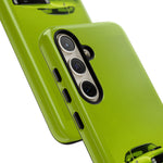 Green Cuda Muscle Car phone case for Gear Heads