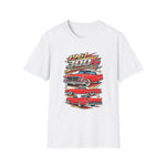 1961 300G Convertible Classic Car T-Shirt – Vintage Red Muscle Car Graphic