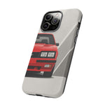 Fox Body Mustang Four-Eye Red Tough Phone Case