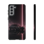 FC RX-7 Pink Neon Fog Column Tough Case