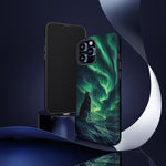 Husky Dog Aurora Watch Tough Phone Case