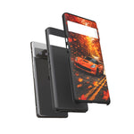Orange C7 Autumn Apex Tough Phone Case