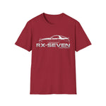 1986 RX-7 FC Classic JDM Rotary Sports Car Name Badge Classic Car T-Shirt Fan Gift