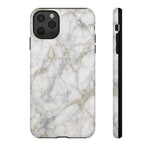 White Marble Pattern Phone Case | Tough Cover