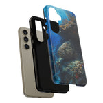 Grouper Reef Phone Case, Sunbeam Ledge Marine Art Tough Cover