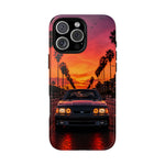 Fox Body Mustang Sunset Tough Phone Case - Palm Boulevard Poster