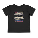 Miami IROC‑Z Camaro Toddler T‑Shirt – 80s White F‑Body Muscle Car Tee