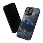 Elkhart Lake Blue C7 Track Attack Dawn Tough Phone Case