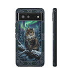 Norwegian Forest Cat Nordic Art Tough Phone Case