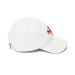 1967 1968 Mustang Fastback Dad Hat Pony Car Cap Adjustable Orange White GT