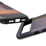 Temple Bell Sunset Phone Case Japan Zen Tough Case
