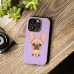 French Bulldog Bat Ears Kawaii Pet Dog Art Tough Phone Case