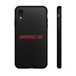 Camaro IROC-Z Retro Sunset Stripe Emblem Tough Phone Case Cover Gift