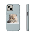 Fluffy Persian Kitten phone case | Tough Cases