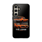 1969 GTO Judge Orange Muscle Car Tough Phone Case Cover Gift