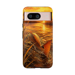 Redfish Fishing Phone Case Marsh Angler Tough Cover Gift