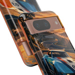 Widebody C3 Racing Stripes Sunrise Phone Case Tough Case