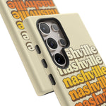 Nashville Retro Stack phone case | Tough Cover