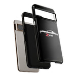 1970 Camaro Z28 White Silhouette Tough Phone Case Cover Gift