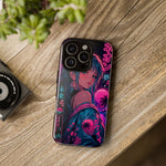 Vaporwave Kohat Pink Anime Girl Phone Case – Japanese Aesthetic