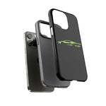 Lime Green C8 Corvette Phone Case for Chevy Fans, Tough Protective Cover