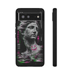 VHS Glitch Retro Art Tough Phone Case
