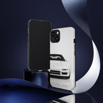 White NSX Phone Case, Retro 90s JDM Supercar Cover, Gift for Car Lovers