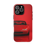 Red Miata Phone Case, NA MX5 90s JDM Roadster Tough Cover