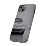 Silver Corvette Art Phone Case, C2 Sting Ray Classic Sports Cover