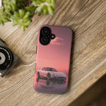 White FD RX-7 Blush Pink Sky Tough Case