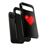 Pixel Heart 8-Bit Retro Art Tough Phone Case