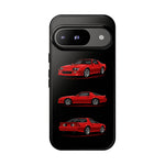 Z28 Red Triview Phone Case Classic Car Illustration