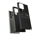 1969 Camaro Black Restomod Front Tough Phone Case Cover Gift