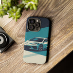 Retro Teal Sports Car C8 phone case | Tough Cases