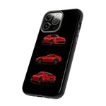 Red 370Z Sports Coupe Tough Phone Case for JDM Enthusiasts