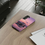 Silver Hakosuka Skyline Mirror Lake Tough Phone Case
