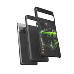 Camaro ZL1 Neon Green Muscle Car phone case | Tough Cover